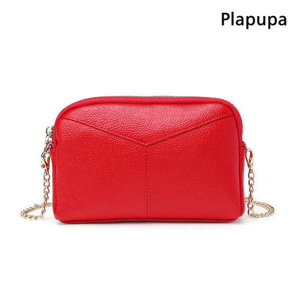 women's elegant genuine leather shoulder bag women's y patchwork collar versatile hand wallet cell phone bag inside coin purse
